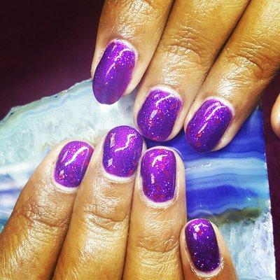 Gel manicure $35