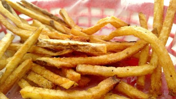 Fresh, hand cut fries. Very good.