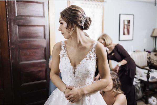 Bridal hair!