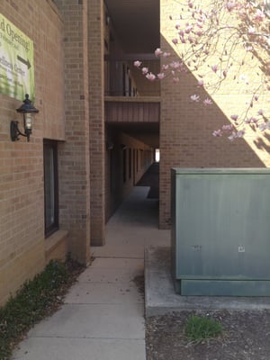 staircase/elevator to 2nd floor