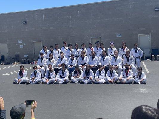 Official Black Belt Test in May