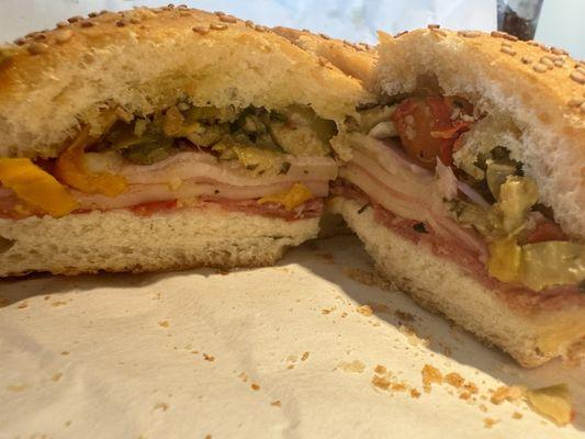 The muffuletta stack