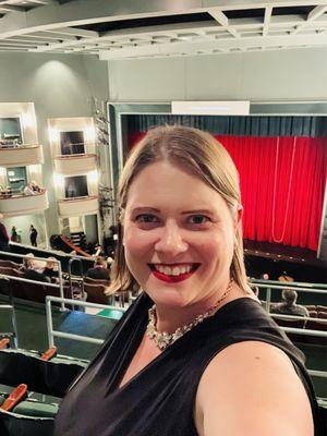 Balcony section during intermission