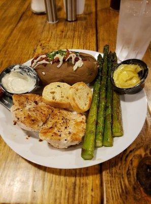 Grilled Chicken Breast Dinner