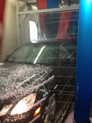 Wax at the wash