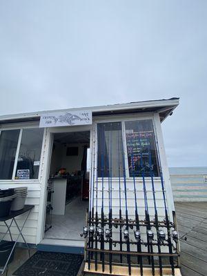 Crystal Pier Bait Shack