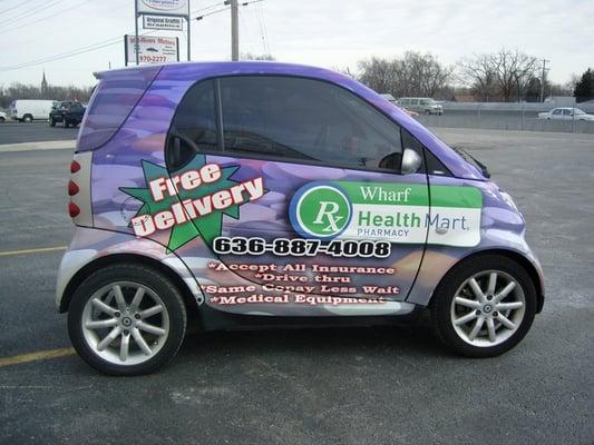 WHARF SMART CAR/ FULL WRAP