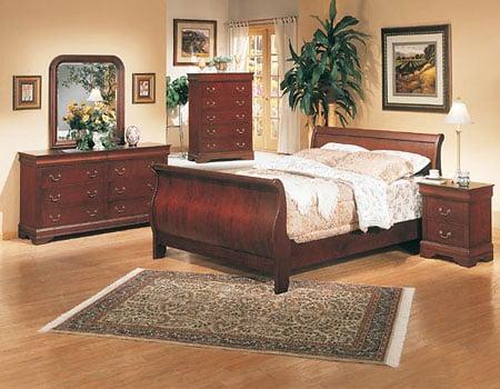 Sleigh Bed/ Bedroom Set