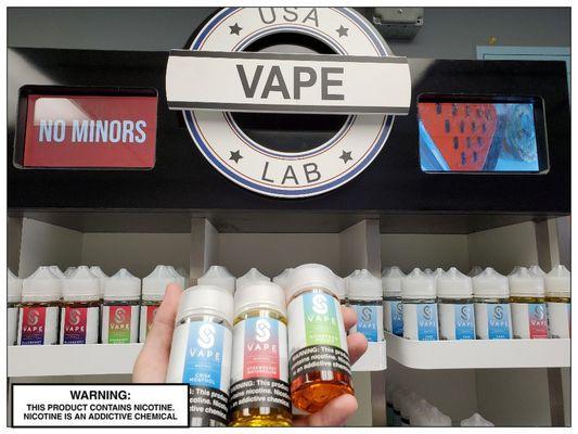 USA Vape Lab 100ml Line