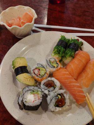 Good+ sushi  and ginger  was "on point" tonight! 10-20-23