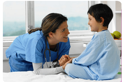 We provide home care services to patients of all ages!