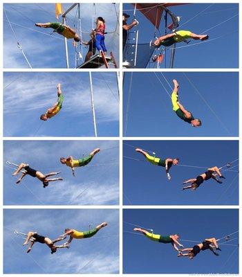 Here throwing a Planche- the left is pre-injury/ surgery. The right is post-surgery. Can you even see any difference?