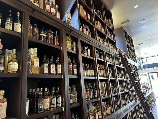 Whiskey selection