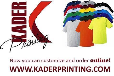 Check out our website for a blank product catalog and design online tool for easy ordering.  www.kaderprinting.com