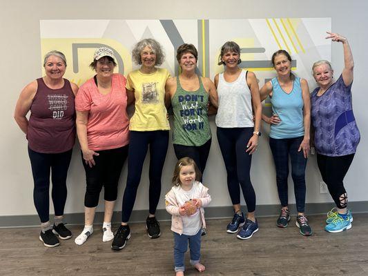 Happy smiles after a great workout!