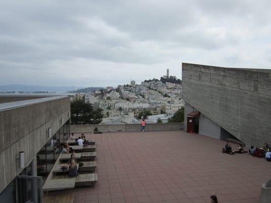 View from SFAI cafe