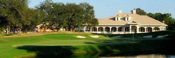 Founders Club golf course clubhouse on a beautiful, sunny day in Myrtle Beach!