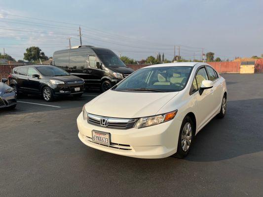 2012 HONDA CIVIC LX