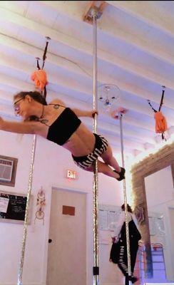 Jamie is our New Creative Pole Instructor