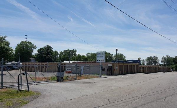 Facility Office, located outside of the fence.