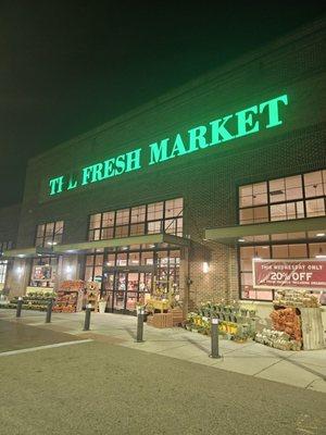 Front of The Fresh Market - Ghent