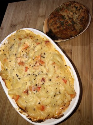 Lobster Mac( fair) clam (good)