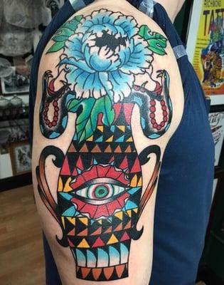 Tattoo done by Zach Thomas