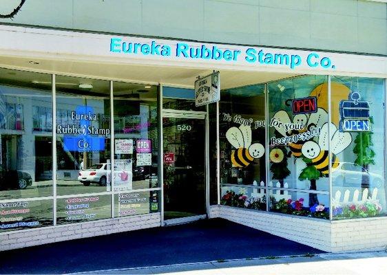 Eureka Rubber Stamp