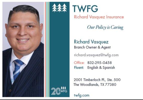 Richard Vasquez - Twfg Insurance