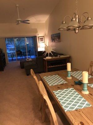 Dining/living room