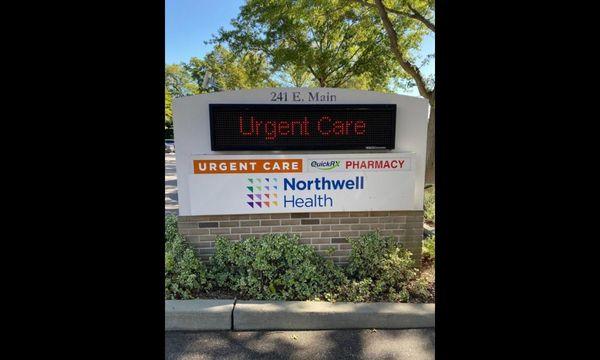 Northwell Health-GoHealth Urgent Care Sign in Huntington, NY