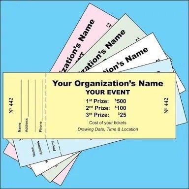 Raffle tickets available for your next event!