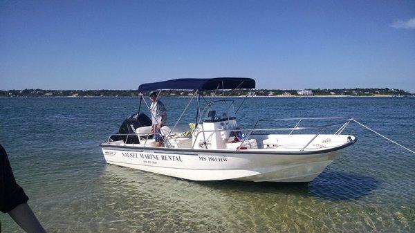 Getting to experience the Cape, only accessible by boat, and on your own schedule. AMAZING.