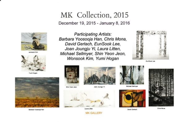 'MK Collection, 2015': 12/19/2015-1/8/2016