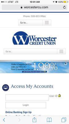 Worcester Credit Union Worcester Ma Stone Age Banking