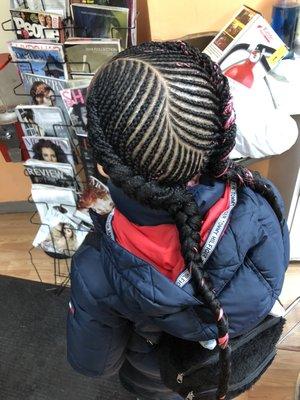 Cornrows for Kids