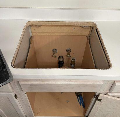 kitchen sink replacement