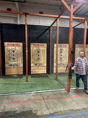 Axe throwing