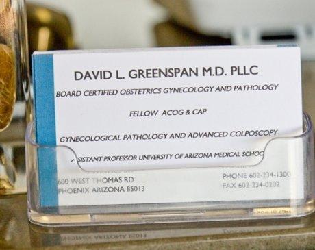 David  Greenspan, MD is a OB-GYN serving Phoenix, AZ