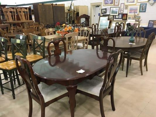 The Memphis ReStore offers a variety of furniture, including dining room sets. Inventory changes daily!