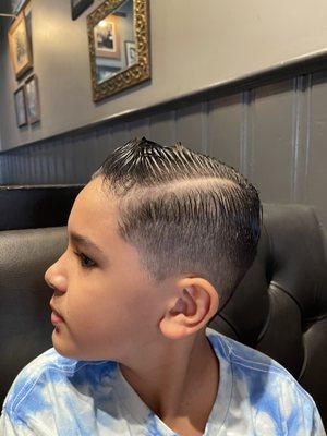 Took my son there for his haircut. Great atmosphere. Jose did a great with cut and style. Found his new barber.