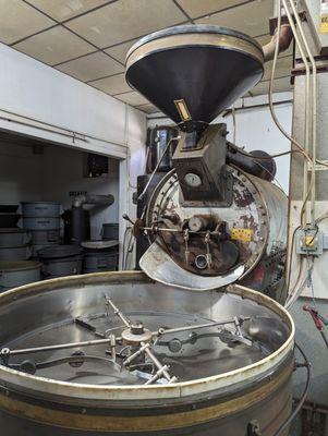 This is our large roast used for larger batches for standard products and whole sale customers.