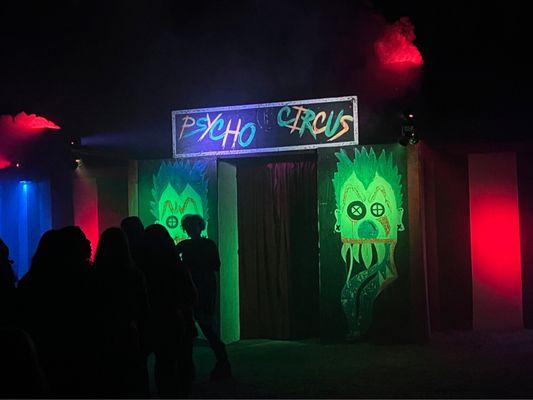 Mid size haunted house