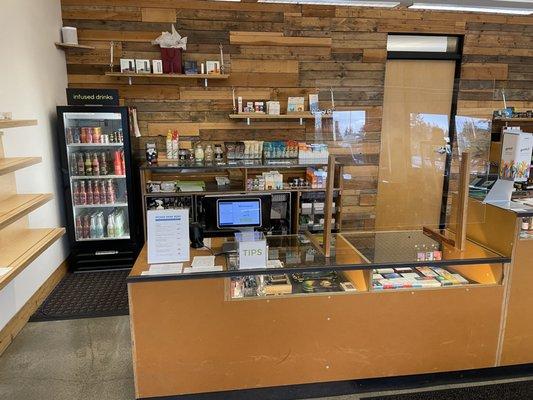 What you might expect at check out at Dockside Cannabis in Shoreline. We are very friendly and knowledgeable about medical marijuana