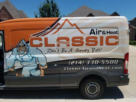 The only company you should hire for your heating and A/C needs.