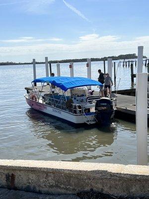 One of two boats in their fleet