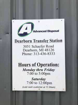 Advanced Disposal Services - Dearborn Transfer Station