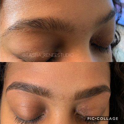 Brow wax and tint!