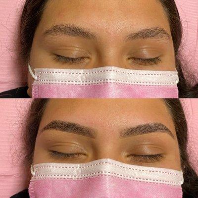 Eyebrow Wax, Tint and Shaping