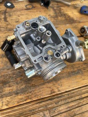 Cleaned carb